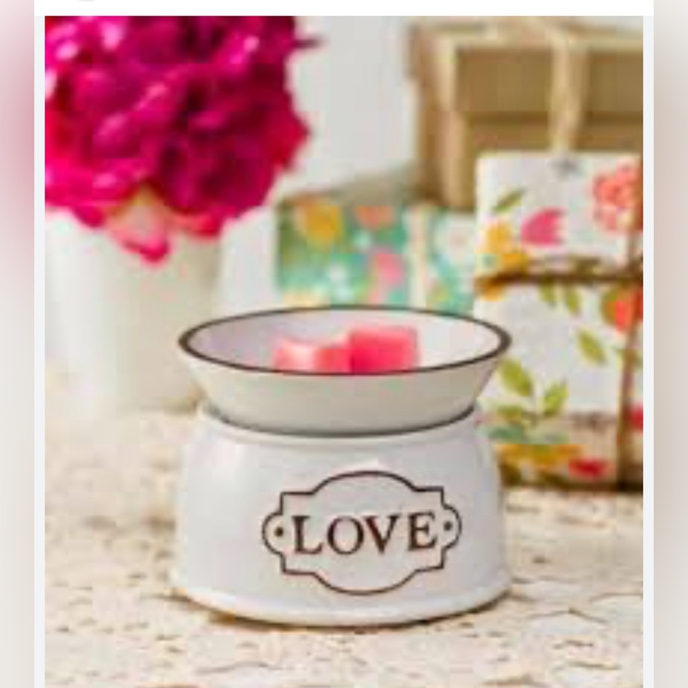 SCENTSY LOVE Valentines Day electric wax warmer